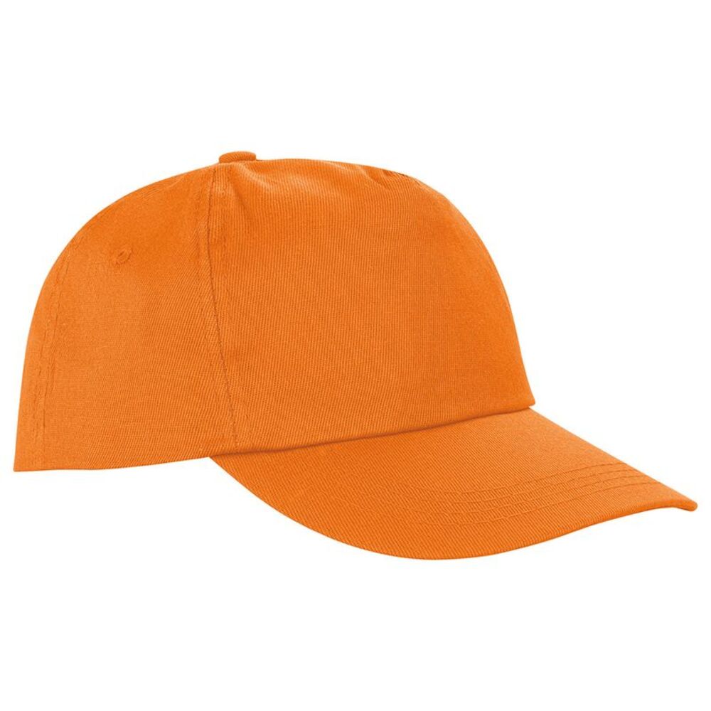 Result Headwear Houston 5 Panel Cap / Orange